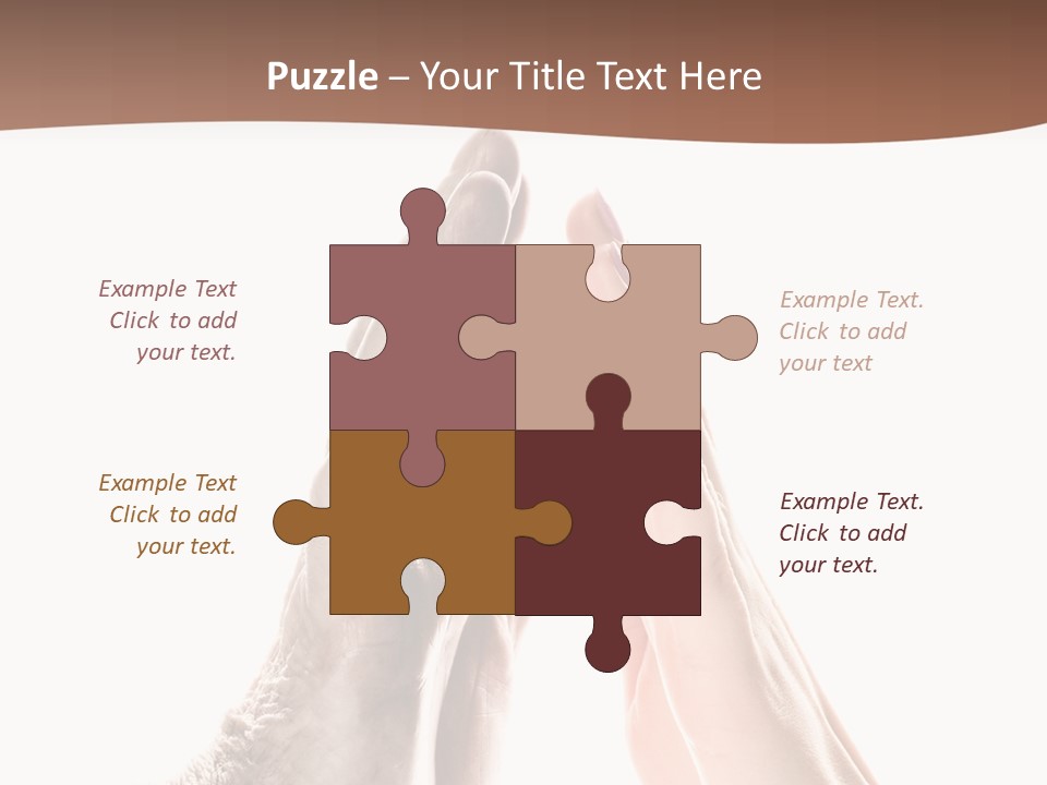 Woman Support Two PowerPoint Template