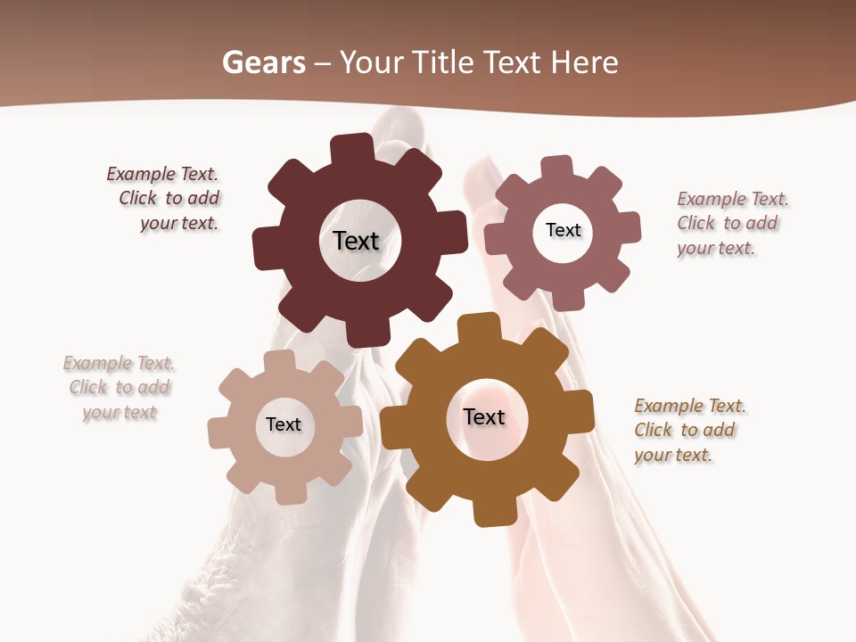 Woman Support Two PowerPoint Template