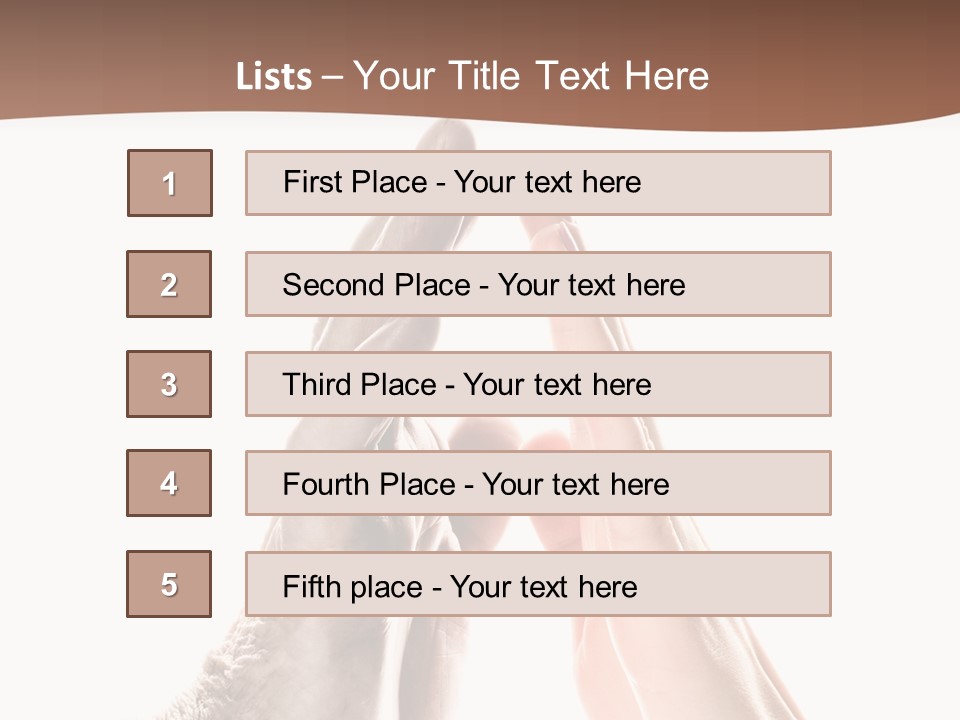 Woman Support Two PowerPoint Template