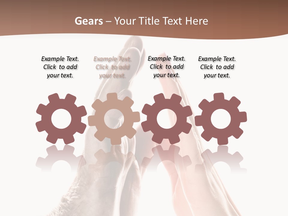 Woman Support Two PowerPoint Template