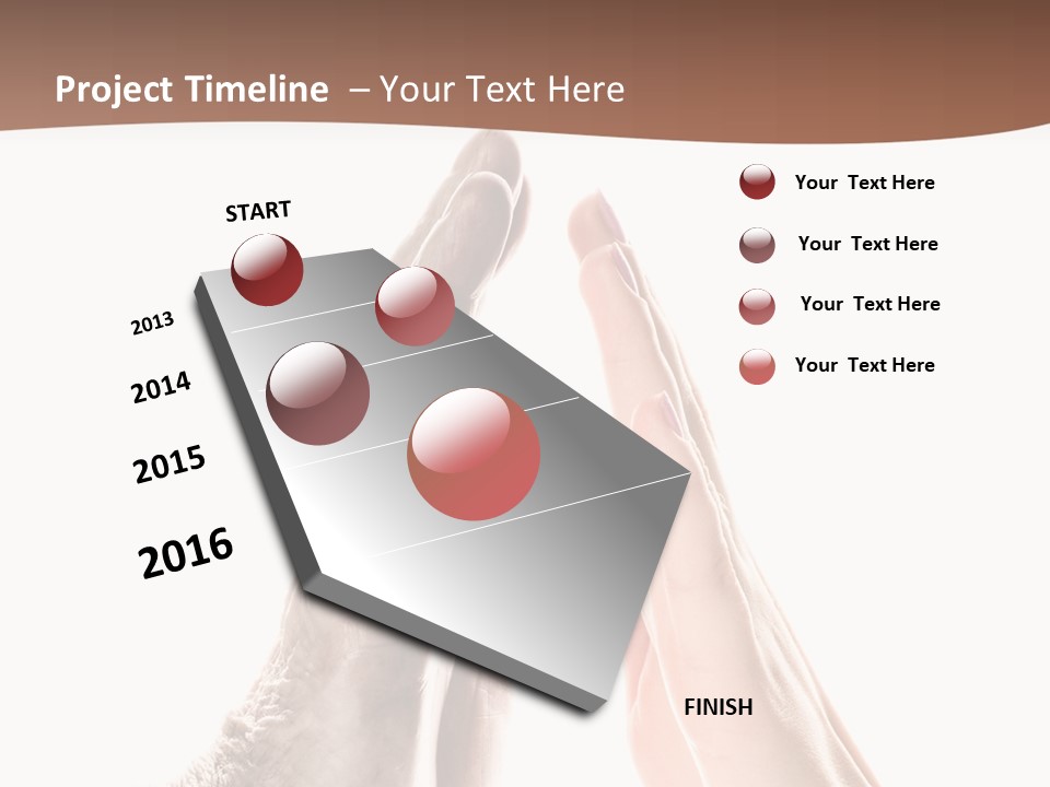 Woman Support Two PowerPoint Template