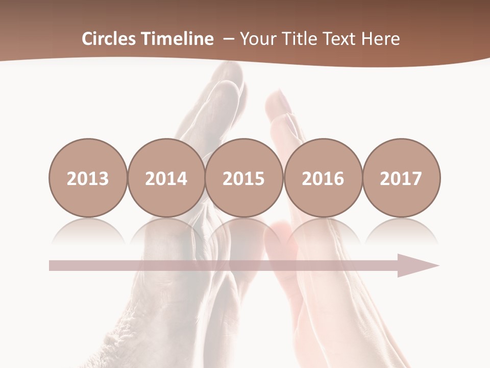 Woman Support Two PowerPoint Template