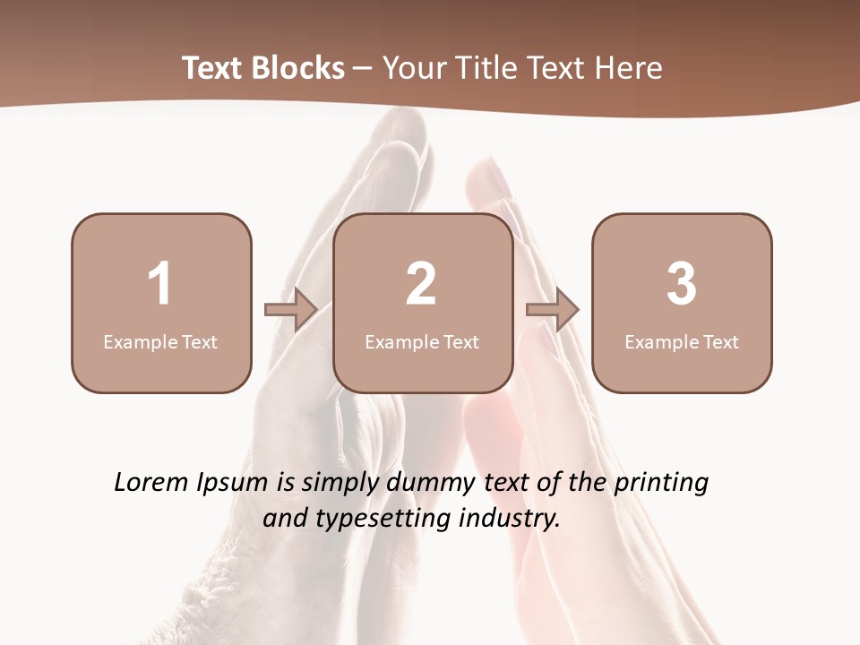 Woman Support Two PowerPoint Template