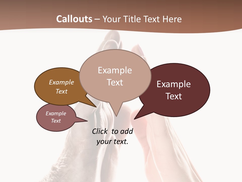 Woman Support Two PowerPoint Template