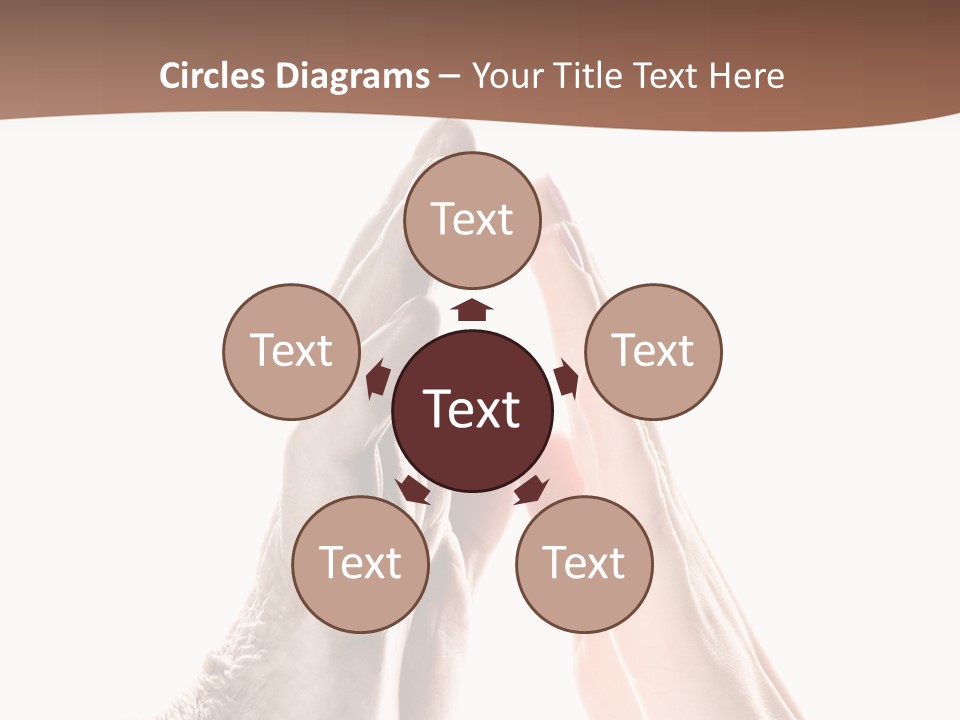 Woman Support Two PowerPoint Template