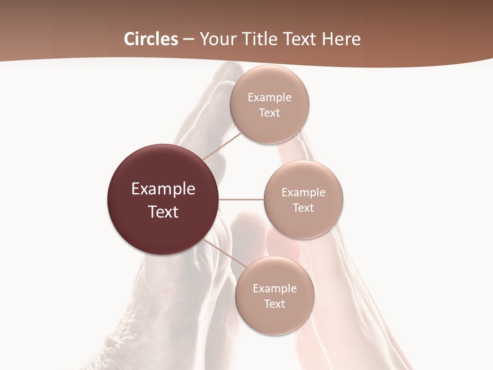 Woman Support Two PowerPoint Template