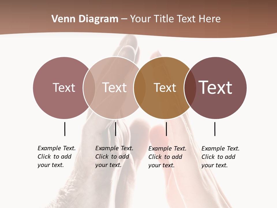 Woman Support Two PowerPoint Template