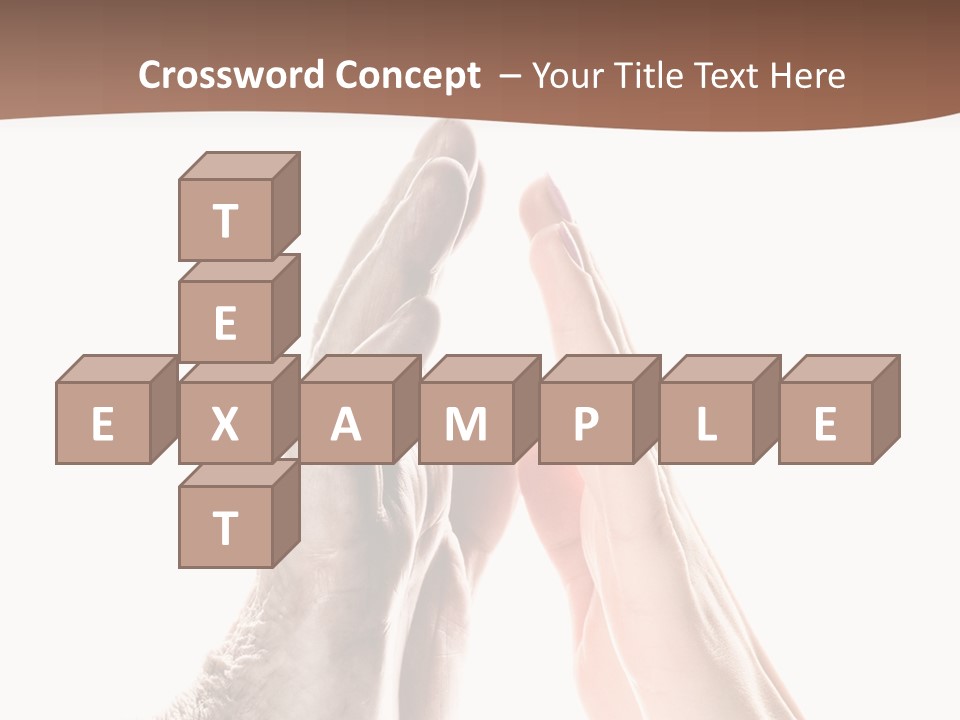 Woman Support Two PowerPoint Template