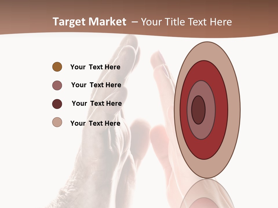 Woman Support Two PowerPoint Template