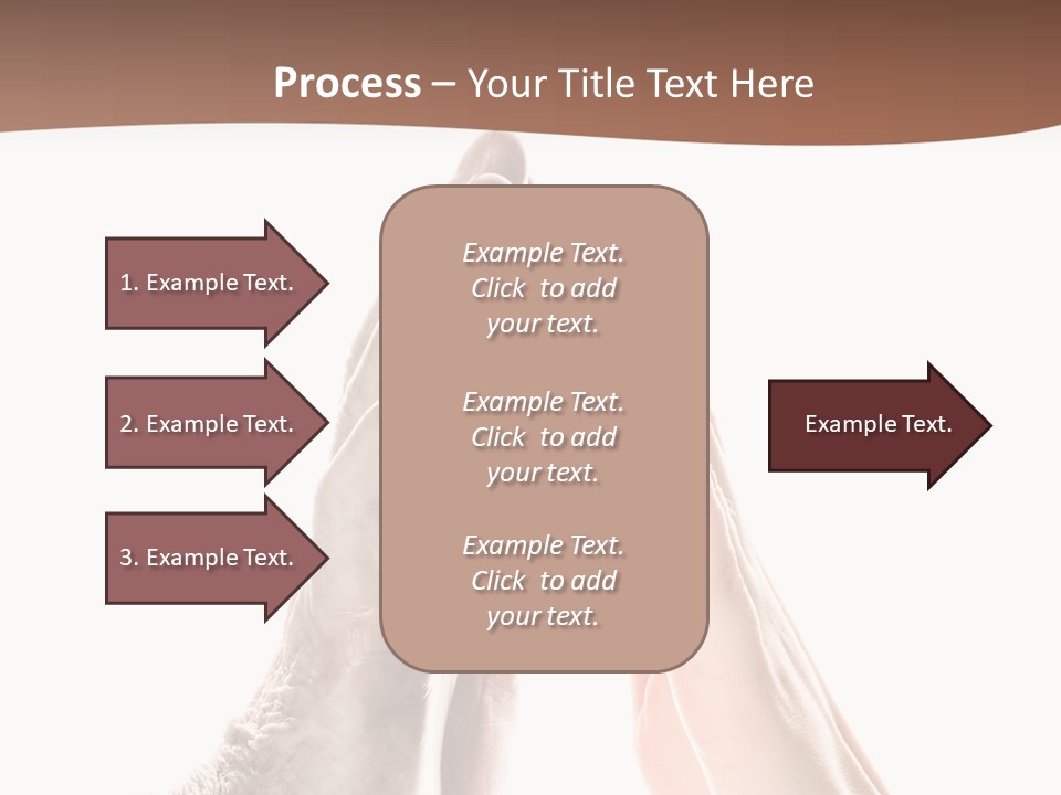 Woman Support Two PowerPoint Template