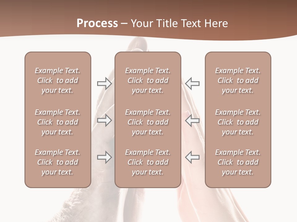 Woman Support Two PowerPoint Template