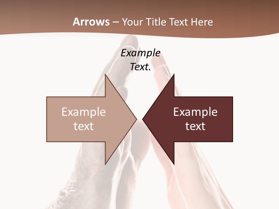 Woman Support Two PowerPoint Template