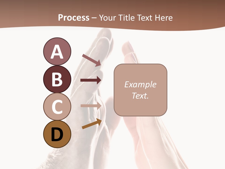 Woman Support Two PowerPoint Template