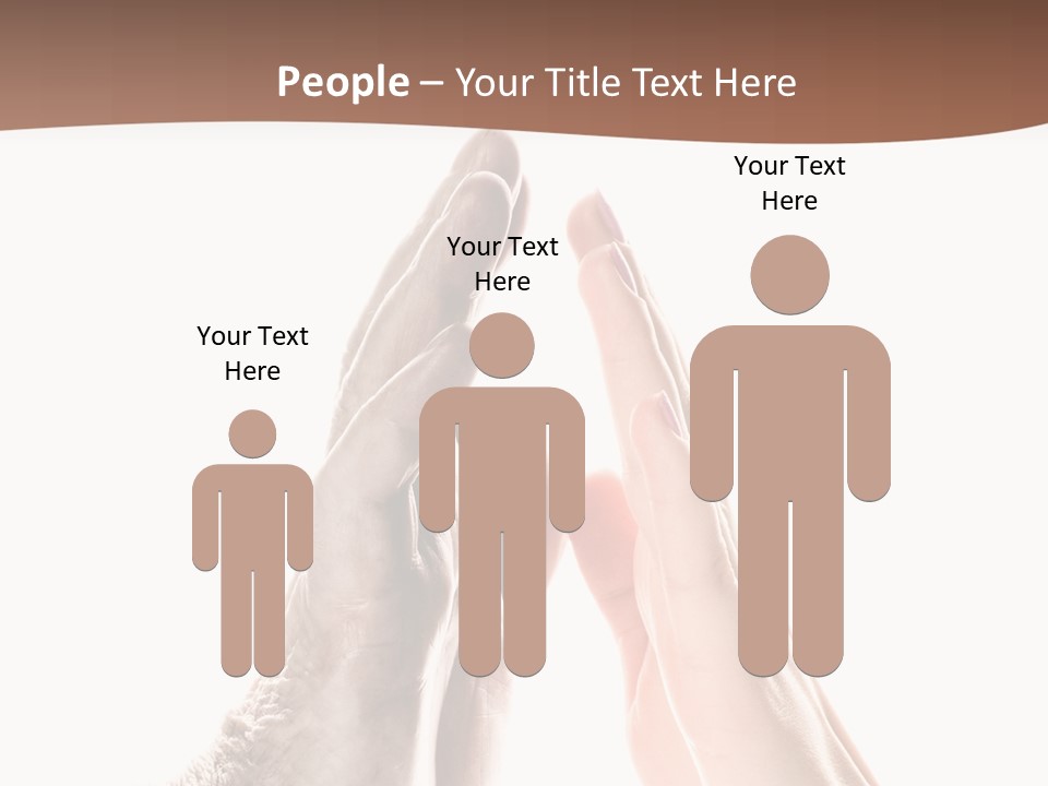 Woman Support Two PowerPoint Template