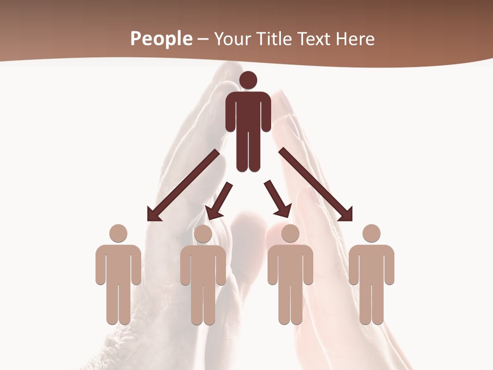 Woman Support Two PowerPoint Template