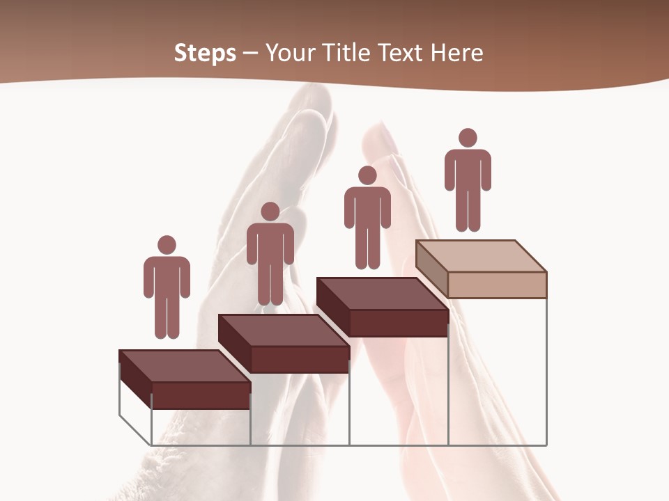 Woman Support Two PowerPoint Template