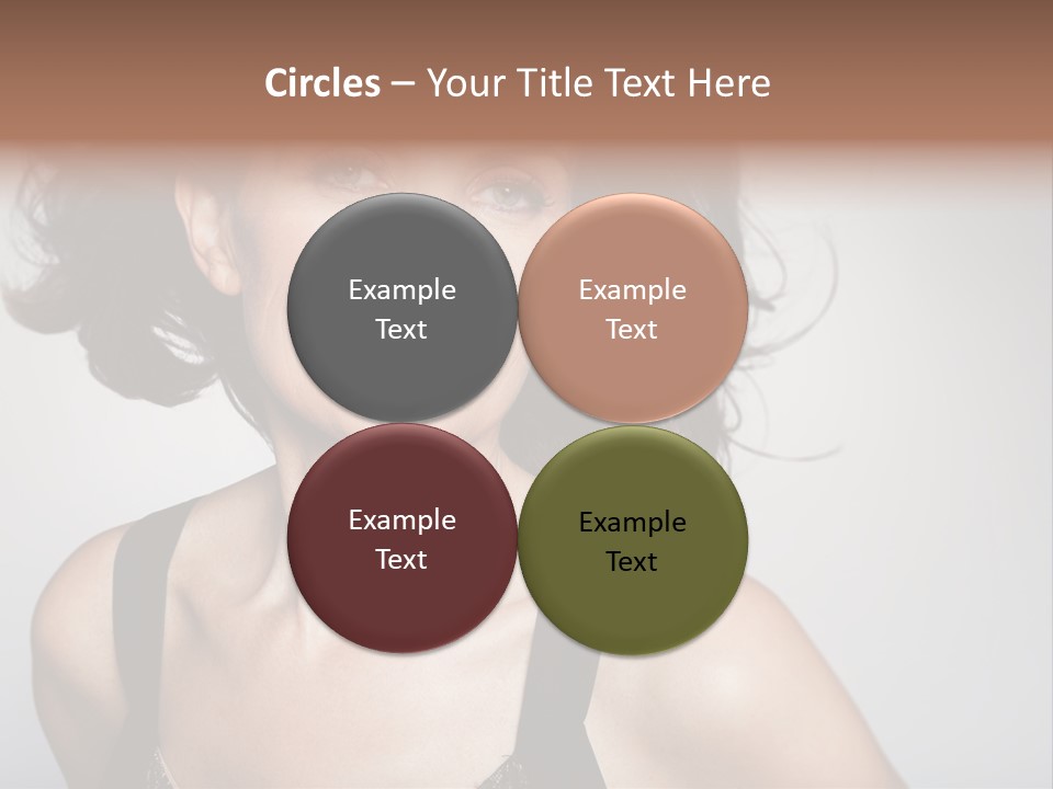 Hand  Lady PowerPoint Template