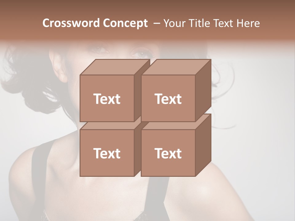 Hand  Lady PowerPoint Template