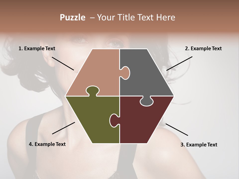 Hand  Lady PowerPoint Template