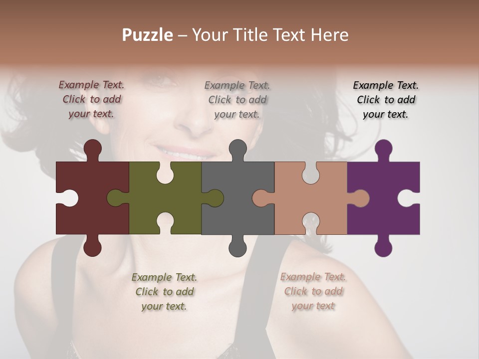 Hand  Lady PowerPoint Template