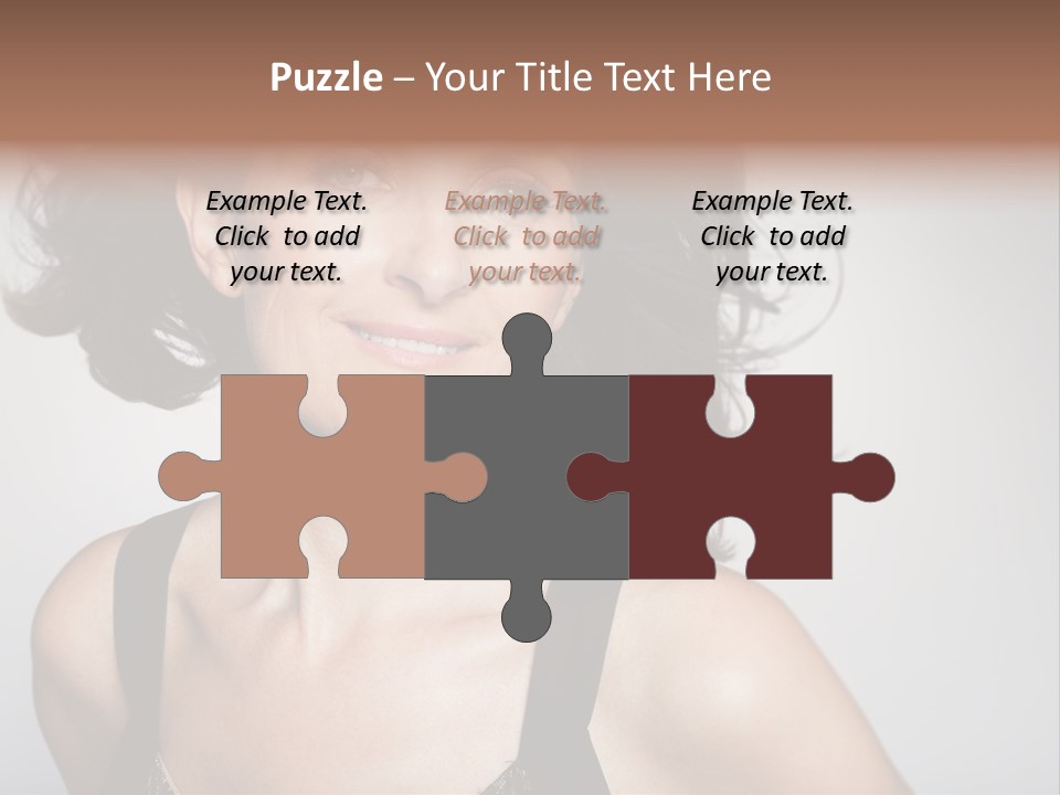 Hand  Lady PowerPoint Template