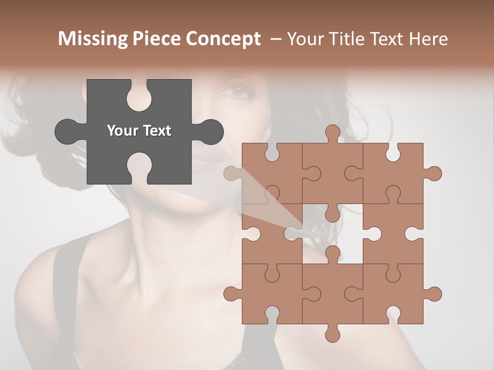 Hand  Lady PowerPoint Template