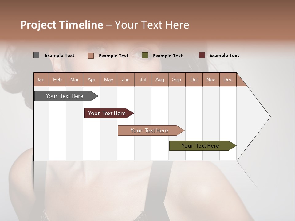Hand  Lady PowerPoint Template