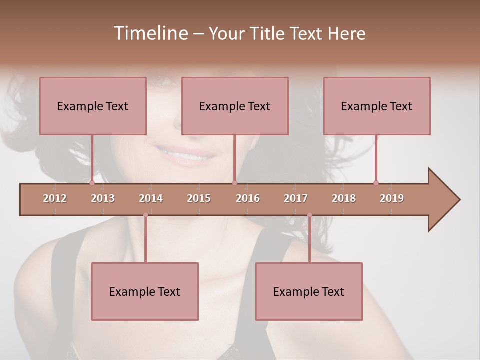 Hand  Lady PowerPoint Template