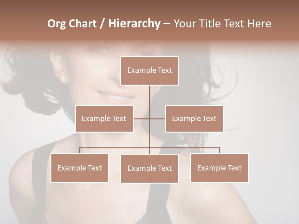 Hand  Lady PowerPoint Template