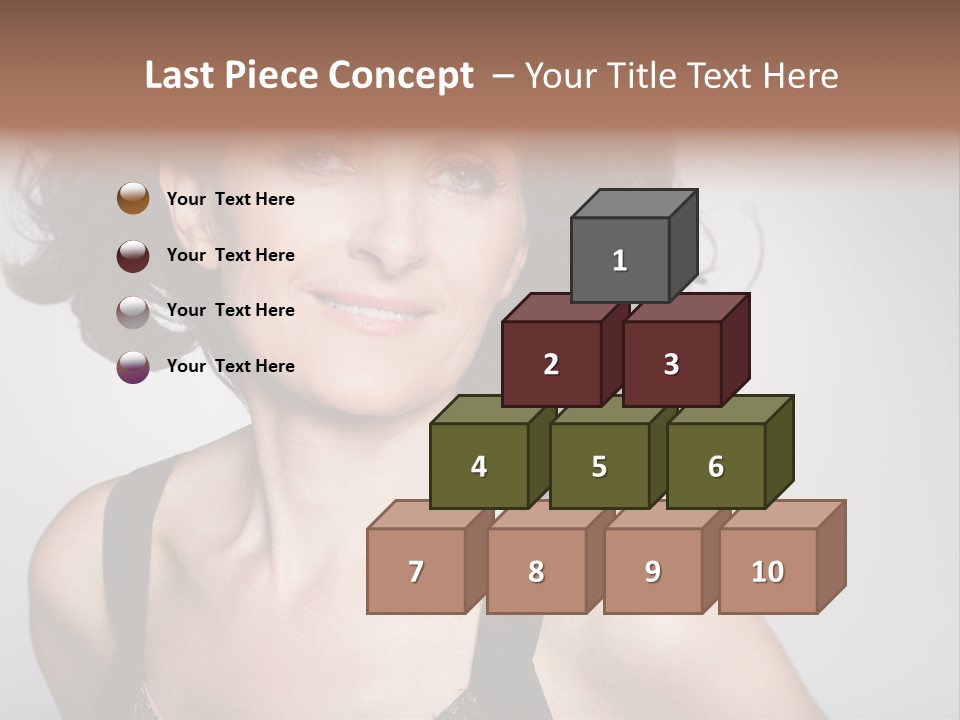 Hand  Lady PowerPoint Template