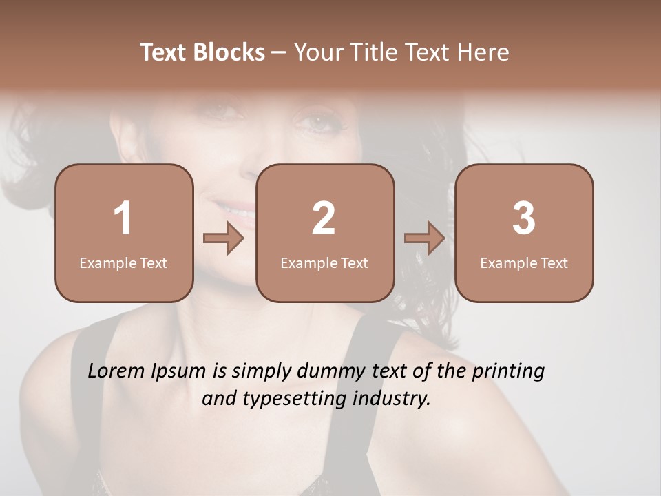 Hand  Lady PowerPoint Template