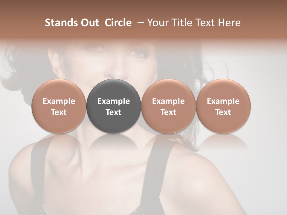 Hand  Lady PowerPoint Template