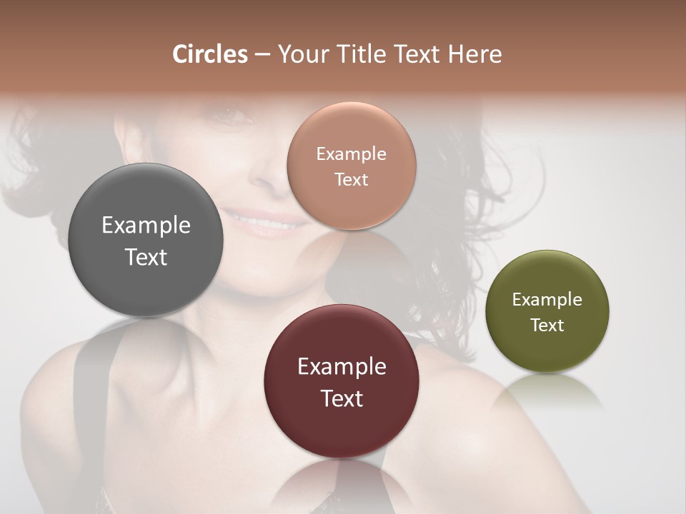 Hand  Lady PowerPoint Template