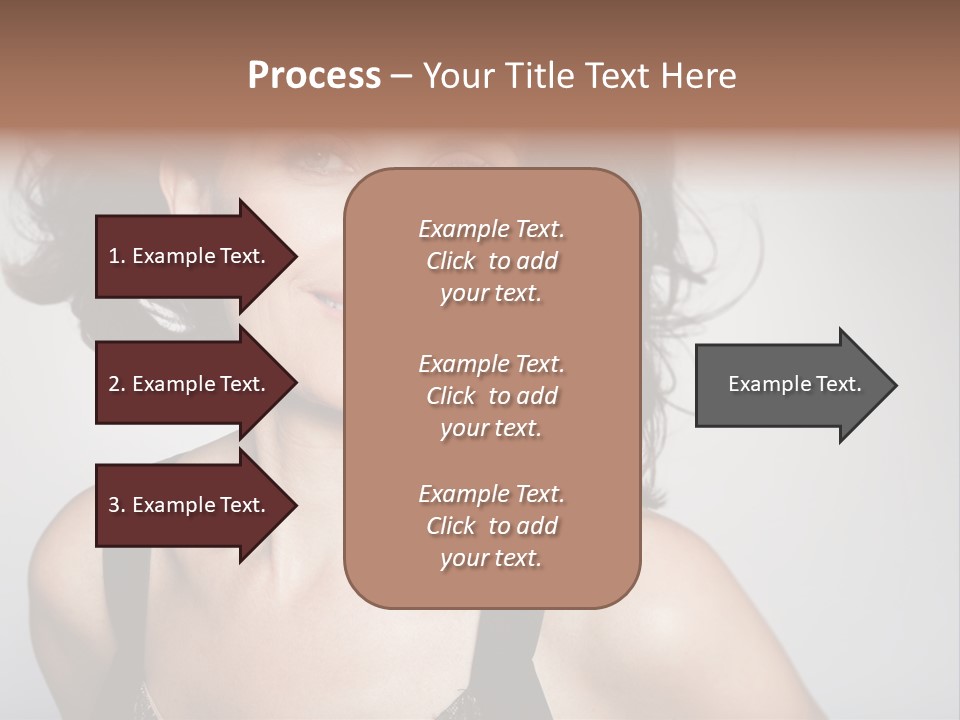 Hand  Lady PowerPoint Template
