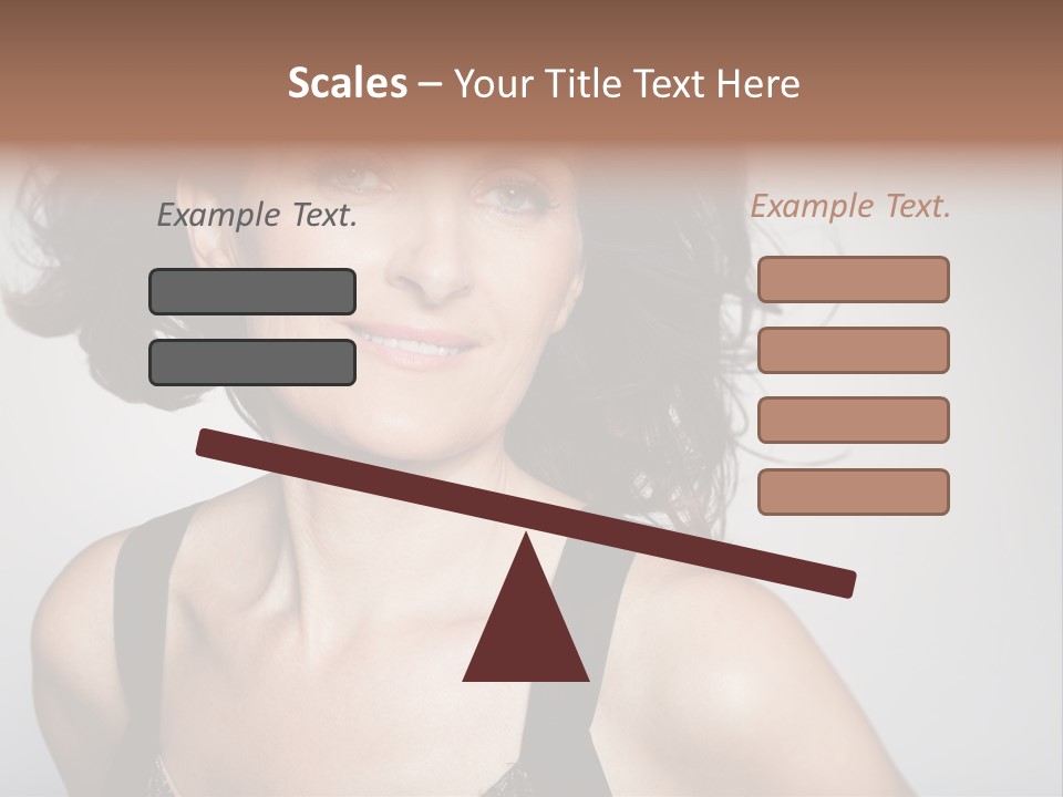 Hand  Lady PowerPoint Template