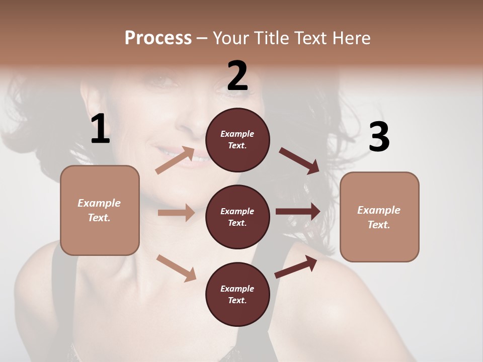 Hand  Lady PowerPoint Template