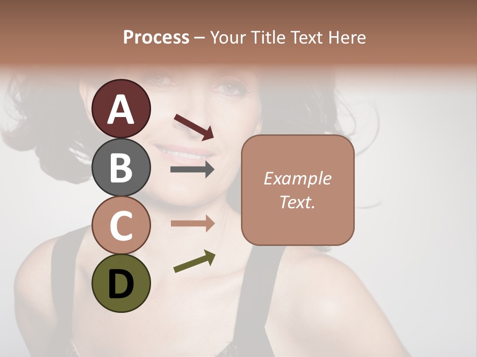 Hand  Lady PowerPoint Template