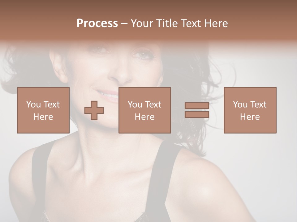 Hand  Lady PowerPoint Template