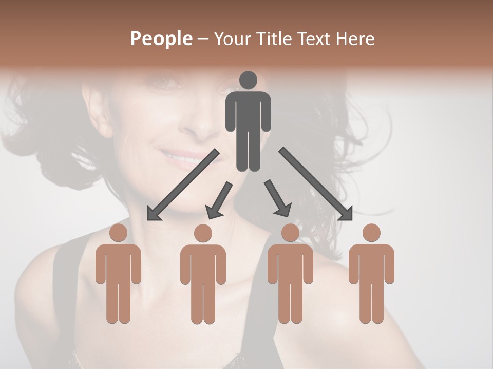 Hand  Lady PowerPoint Template