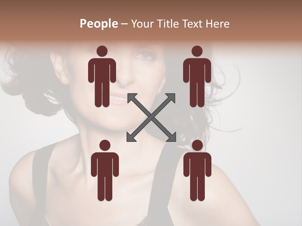 Hand  Lady PowerPoint Template