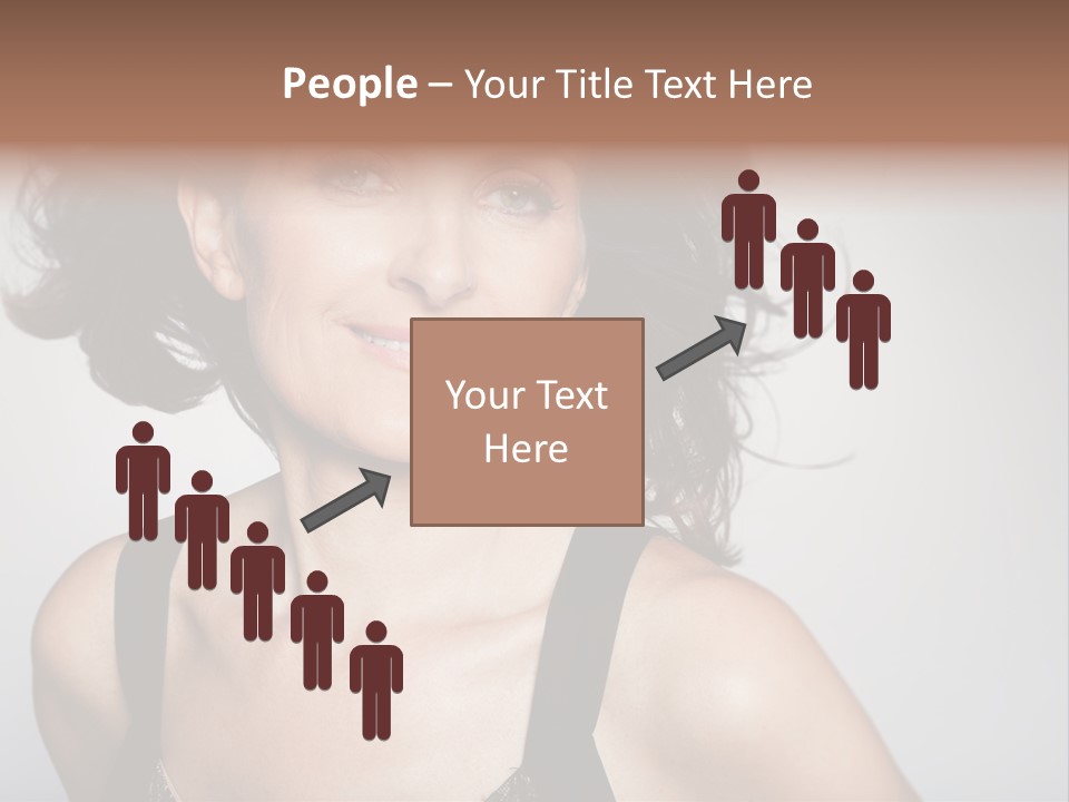 Hand  Lady PowerPoint Template