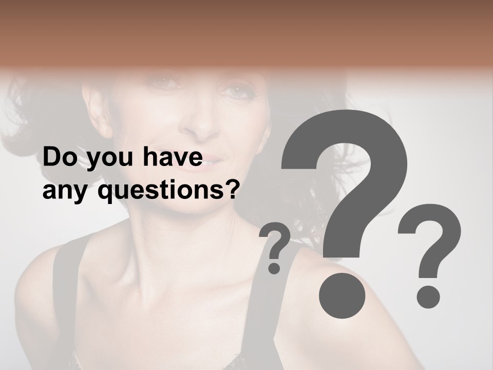 Hand  Lady PowerPoint Template