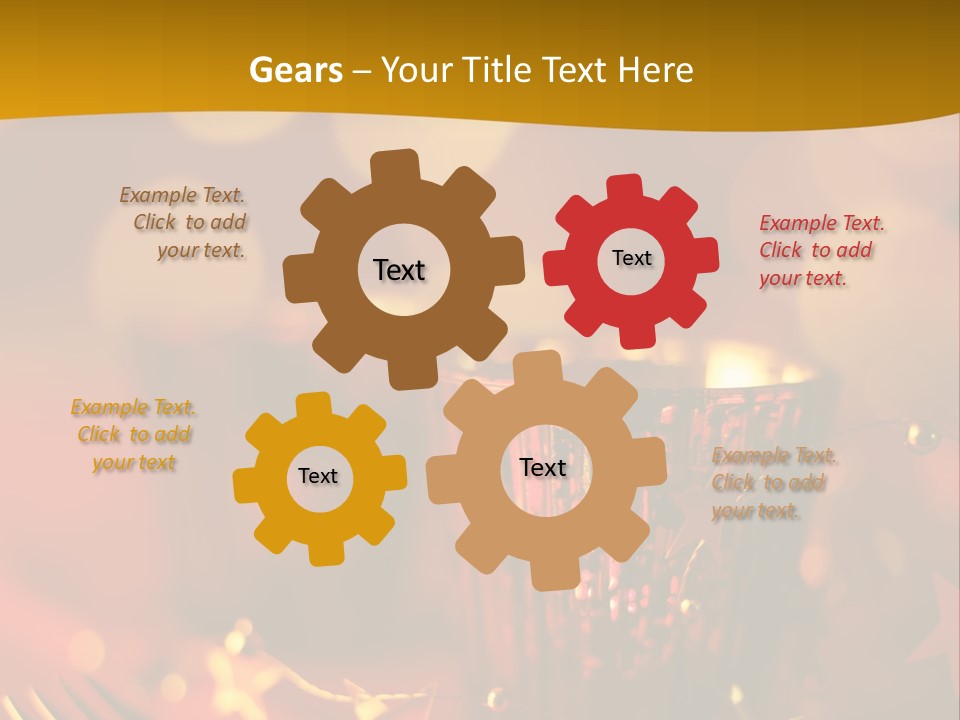 Sparkling Festive Shiny PowerPoint Template