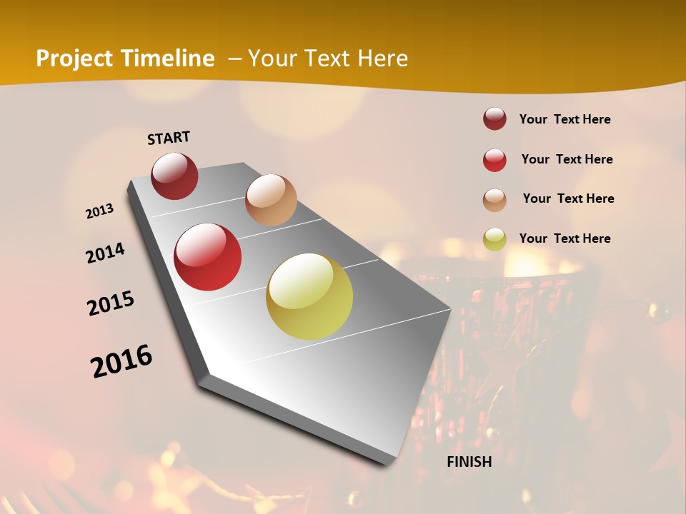 Sparkling Festive Shiny PowerPoint Template
