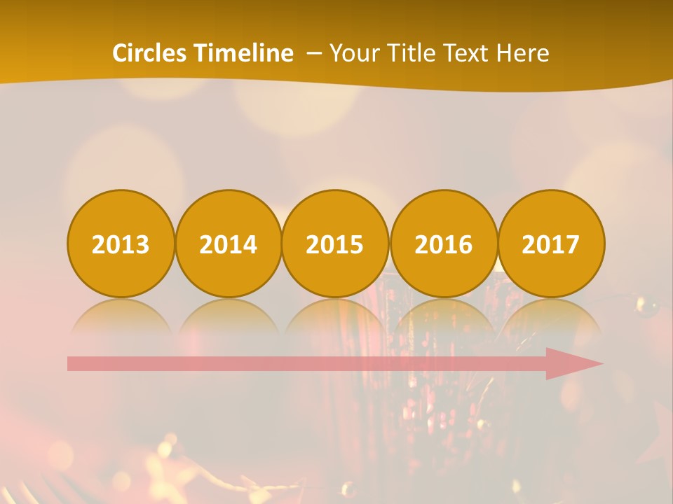 Sparkling Festive Shiny PowerPoint Template