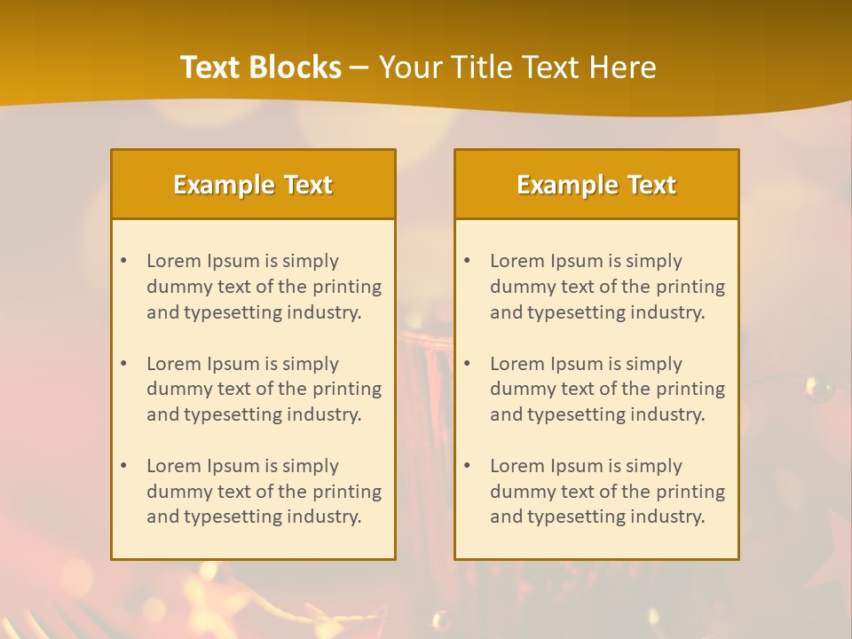 Sparkling Festive Shiny PowerPoint Template