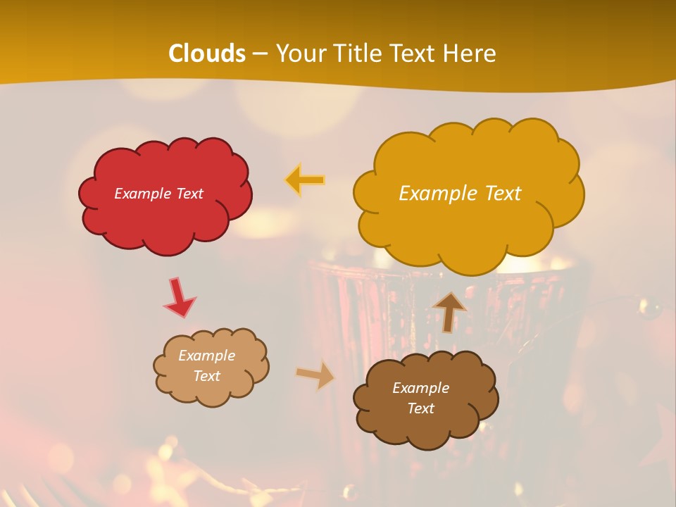 Sparkling Festive Shiny PowerPoint Template
