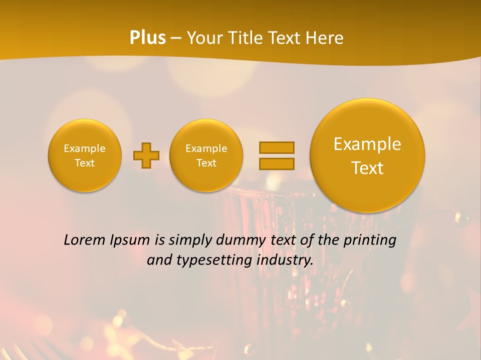 Sparkling Festive Shiny PowerPoint Template