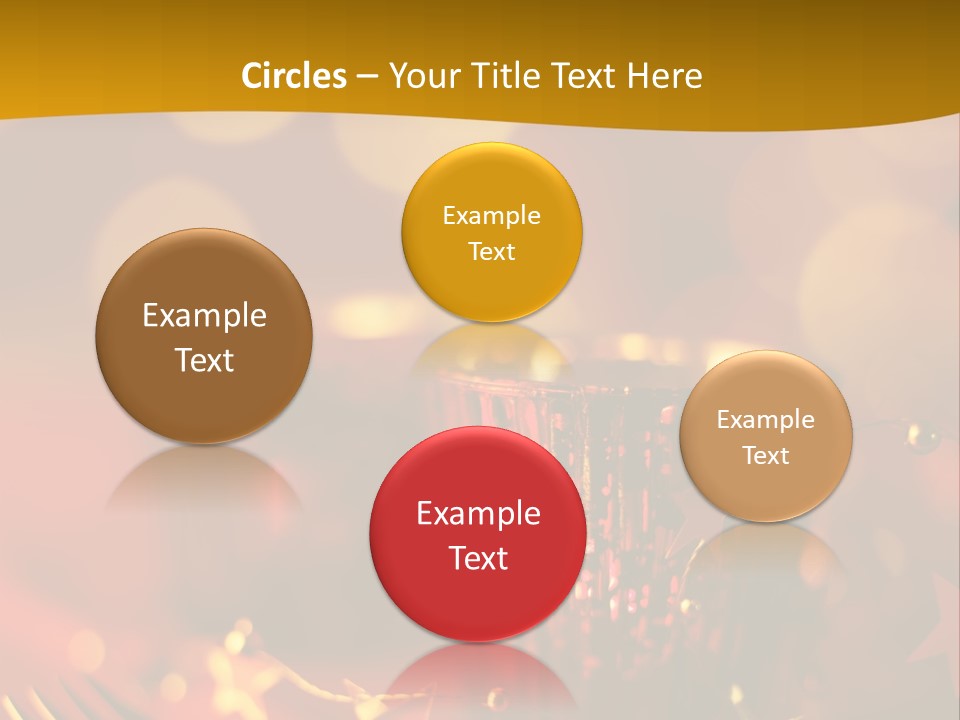 Sparkling Festive Shiny PowerPoint Template