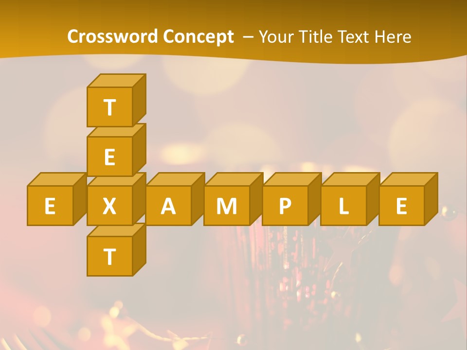 Sparkling Festive Shiny PowerPoint Template